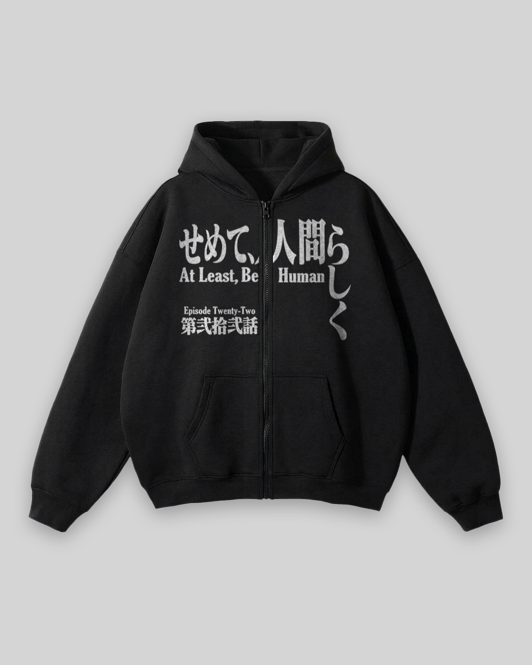 zip hoodie cap evangelion
