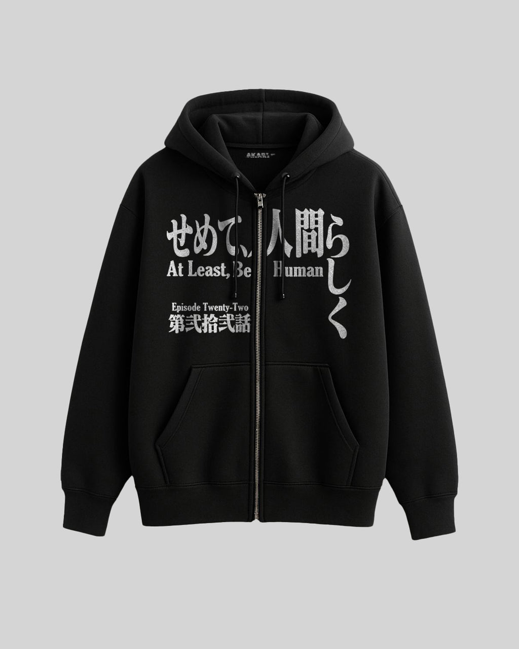zip hoodie cap evangelion