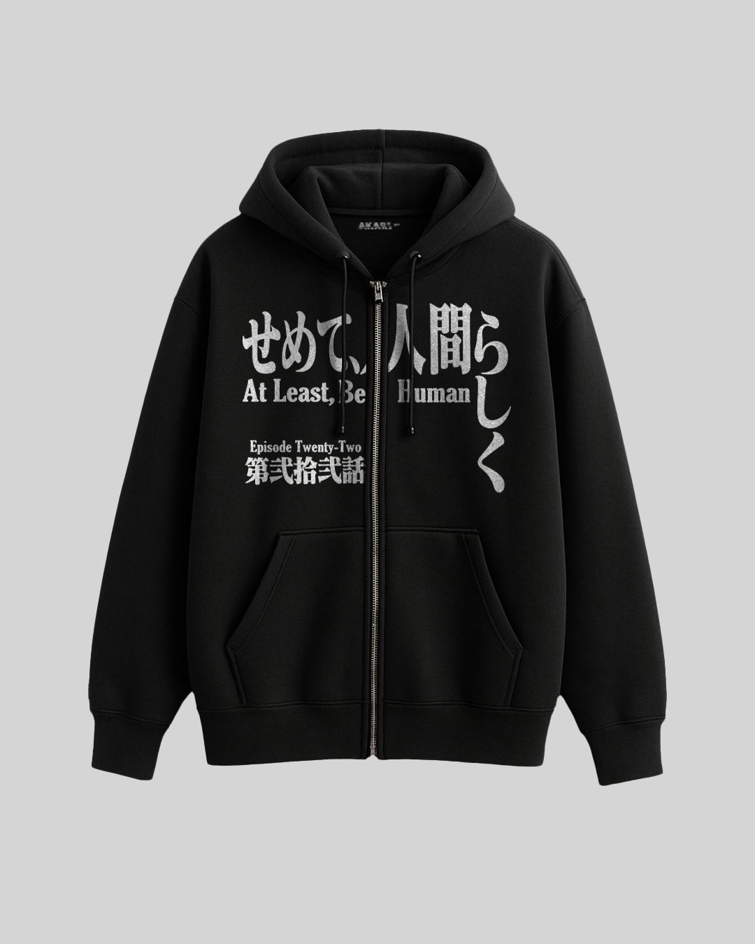 zip hoodie cap evangelion